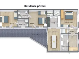 Prodej rodinného domu, Kobylí, 350 m2