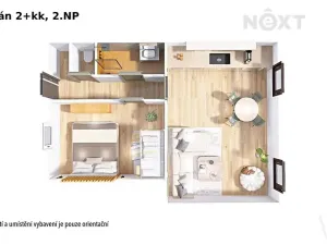 Prodej apartmánu, Staré Město, Sportovní, 57 m2
