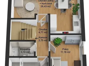 Pronájem rodinného domu, Kutná Hora, Radimova, 115 m2