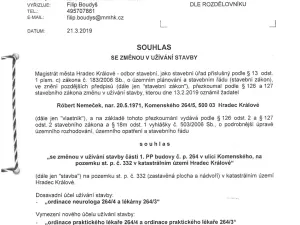 Pronájem ordinace, Hradec Králové, Komenského, 143 m2