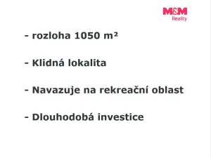 Prodej zahrady, Liberec, V Lučinách, 1050 m2