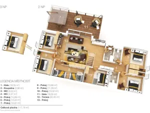 Prodej ubytování, Uzeničky, 590 m2