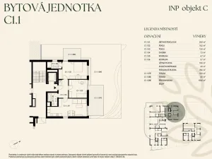 Prodej bytu 3+kk, Praha - Smíchov, U starého židovského hřbitova, 78 m2