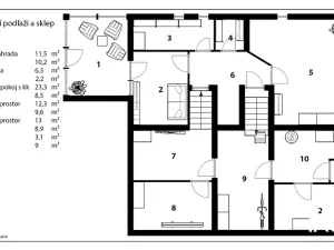 Prodej rodinného domu, Chrudim, Čáslavská, 227 m2