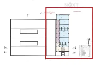 Prodej kanceláře, Tábor, U Cihelny, 1640 m2