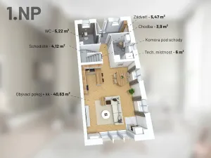 Prodej rodinného domu, Praha - Řepy, Otlíkovská, 125 m2