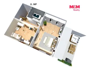 Prodej bytu 4+kk, Úvaly, Smrková, 142 m2