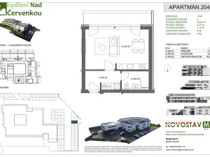 Pronájem bytu 1+kk, Mladá Boleslav - Čejetice, Vodárenská, 38 m2