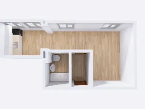 Pronájem bytu 1+kk, Ostrava, Křišťanova, 34 m2