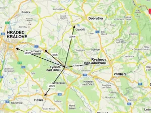 Pronájem bytu 2+1, Týniště nad Orlicí, Družstevní, 57 m2