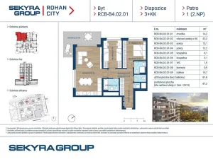 Prodej bytu 3+kk, Praha - Karlín, Sokolova, 81 m2
