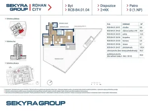 Prodej bytu 2+kk, Praha - Karlín, Sokolova, 56 m2