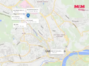 Pronájem kanceláře, Ústí nad Labem - Klíše, V Zahrádkách, 63 m2