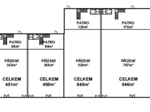 Pronájem obchodního prostoru, Nehvizdy, Pražská, 451 m2