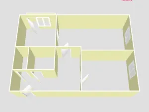 Prodej bytu 2+1, Cheb, Kasární náměstí, 54 m2
