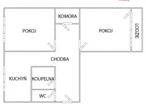Prodej bytu 2+1, Ostrava - Hrabůvka, Dr. Martínka, 50 m2