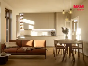 Prodej bytu 2+kk, Praha - Smíchov, Grafická, 34 m2