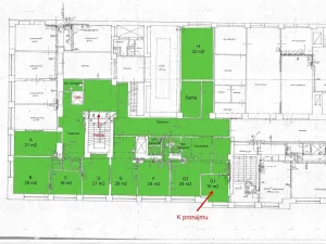 Pronájem ordinace, Praha - Vinohrady, Budečská, 16 m2