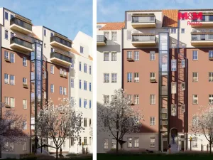 Prodej bytu 2+kk, Praha - Smíchov, Grafická, 35 m2