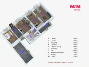 Prodej rodinného domu, Laškov - Kandia, 92 m2