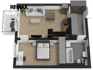 Prodej bytu 2+kk, Hostivice, Pšeničná, 53 m2