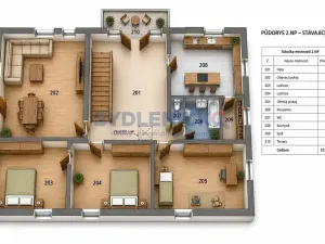 Prodej vícegeneračního domu, Střížov, 252 m2