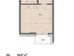 Prodej bytu 2+kk, Plzeň, V Malé Doubravce, 36 m2