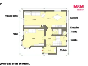 Prodej rodinného domu, Velká Hleďsebe, Pohraniční stráže, 220 m2