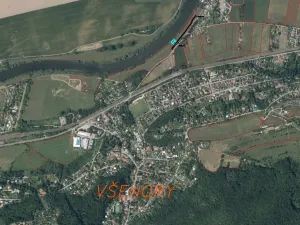 Dražba louky, Všenory, 672 m2