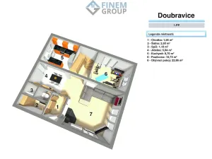 Prodej rodinného domu, Doubravice, 114 m2