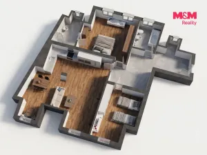 Prodej bytu 3+kk, Karlovy Vary, Moravská, 111 m2