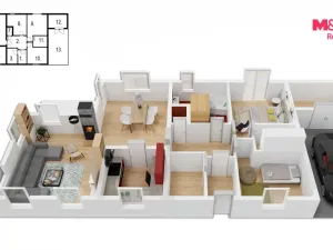 Prodej rodinného domu, Vimperk - Hrabice, 160 m2