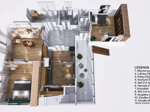 Prodej rodinného domu, Vlkoš, 112 m2