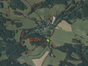 Prodej pozemku, Úterý - Vidžín, 1500 m2