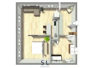 Pronájem bytu 2+kk, Liberec, Karlovská, 68 m2