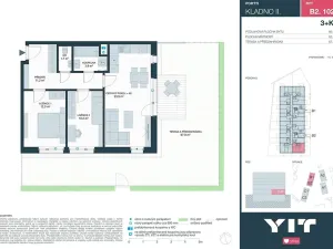 Prodej bytu 3+kk, Kladno, Ke stadionu, 63 m2