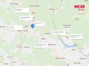 Prodej pozemku pro bydlení, Mostek, 2000 m2