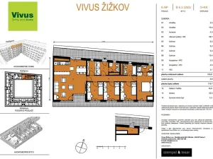 Prodej bytu 5+kk, Praha - Žižkov, Budovcova, 120 m2