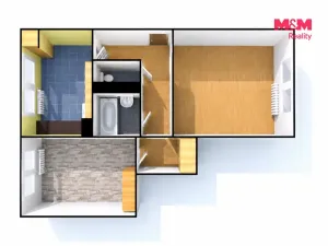 Prodej bytu 2+1, Benešov nad Ploučnicí, Sídliště, 56 m2