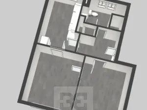 Pronájem bytu 2+1, Karlovy Vary, Šumavská, 50 m2