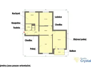 Prodej bytu 3+1, Mariánské Lázně, Podhorská, 79 m2