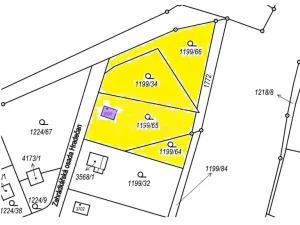 Prodej pozemku pro bydlení, Hradec Králové, Červený Dvůr, 1081 m2