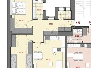 Prodej bytu 3+kk, Praha - Karlín, Pernerova, 81 m2