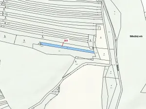 Dražba pozemku, Břežany, 854 m2