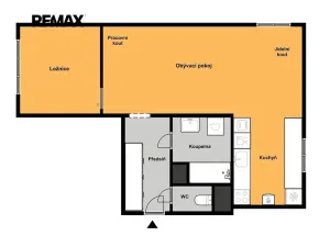Pronájem bytu 2+1, Kolín, Na Magistrále, 50 m2