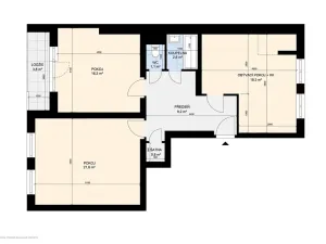 Prodej bytu 4+kk, Praha - Libeň, Sokolovská, 74 m2