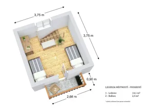 Prodej chaty, Jevíčko, 28 m2
