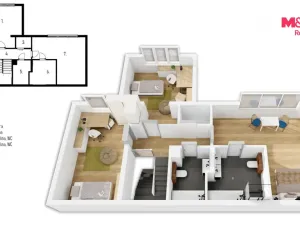 Prodej rodinného domu, Praha - Suchdol, K Roztokům, 160 m2