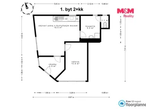 Prodej činžovního domu, Milovice, Mírová, 176 m2