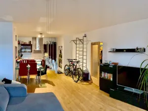 Pronájem bytu 2+kk, Praha - Vysočany, Pod Harfou, 56 m2